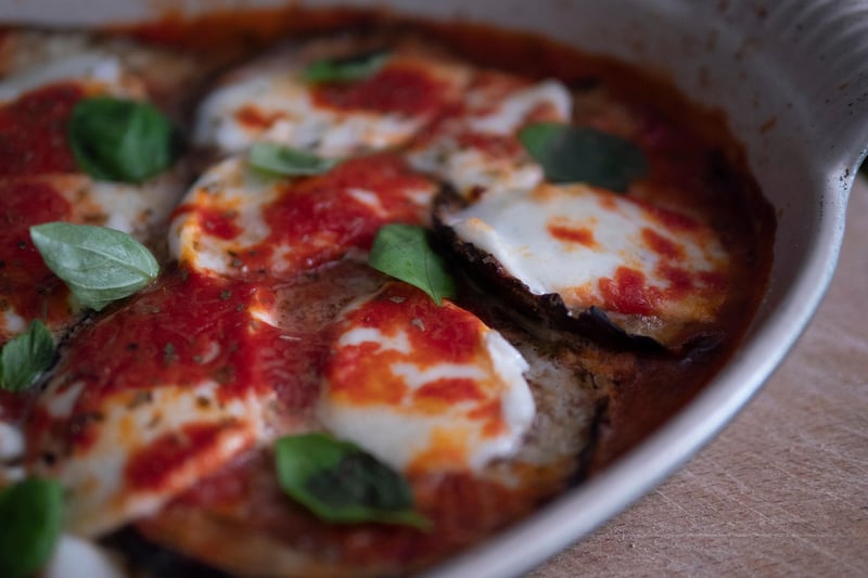 Vegetarian Eggplant Parmesan